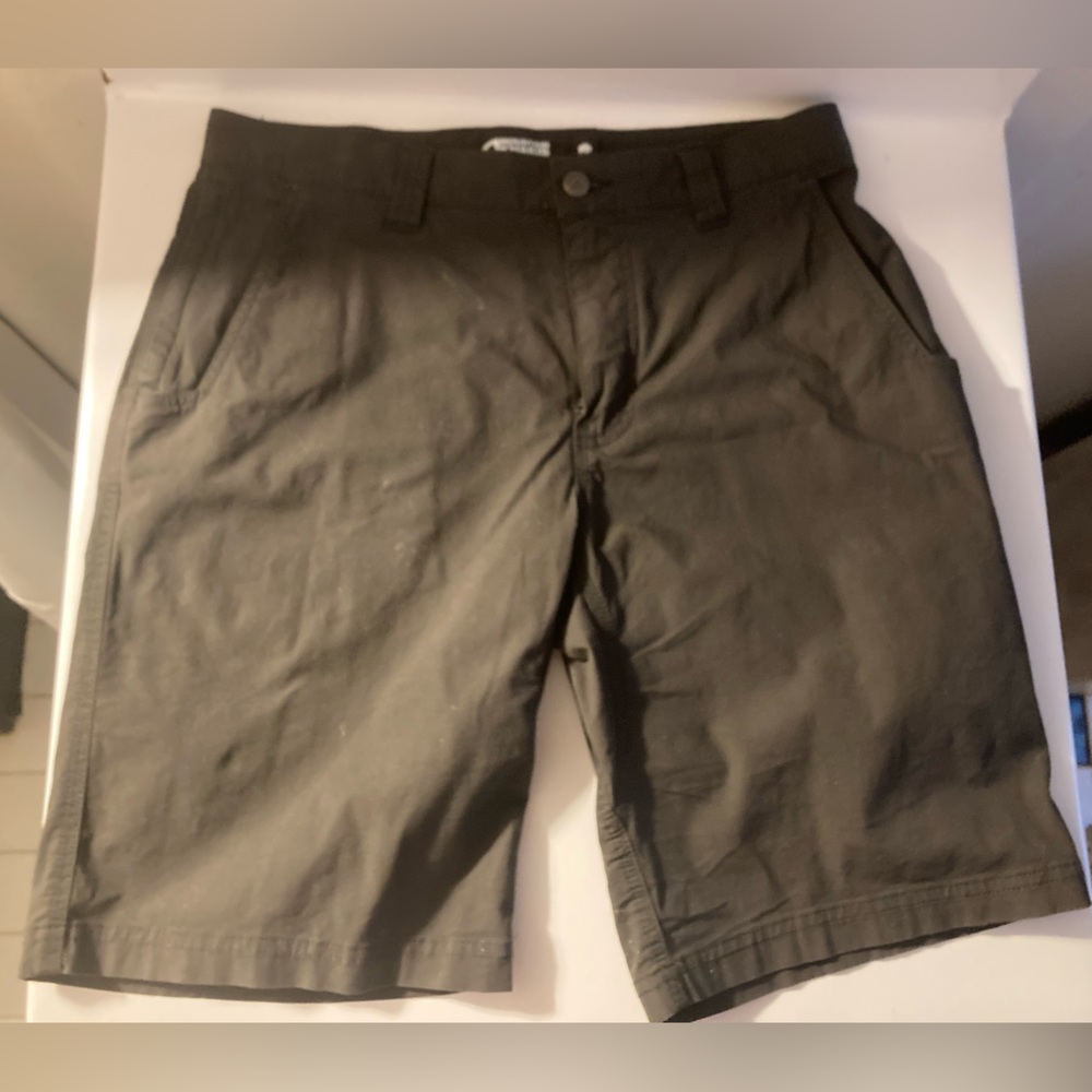 Dark charcoal Mountain Khaki classic fit shorts